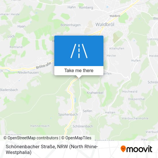 Schönenbacher Straße map