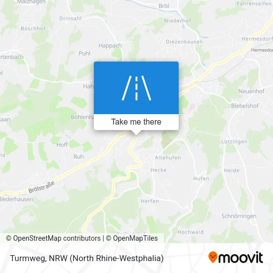 Карта Turmweg
