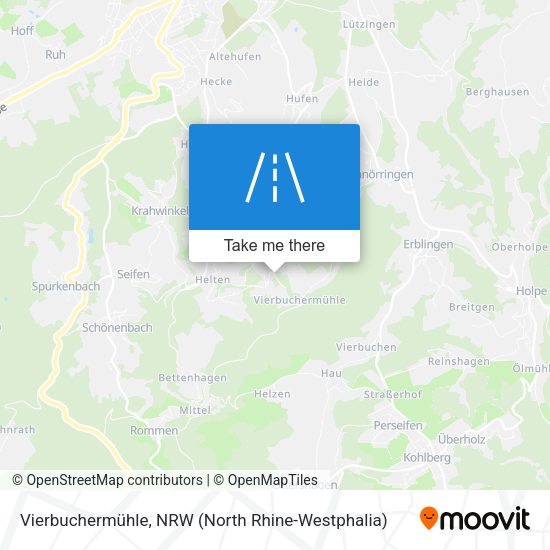 Vierbuchermühle map