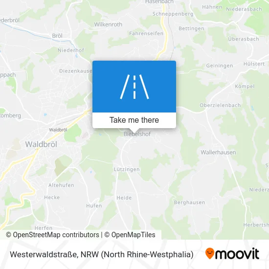 Westerwaldstraße map