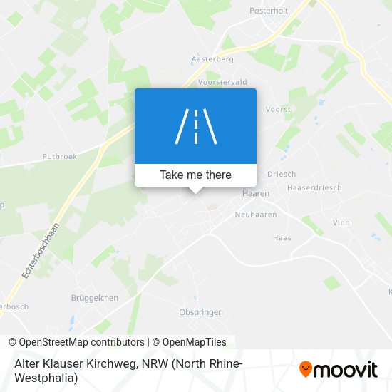 Alter Klauser Kirchweg map