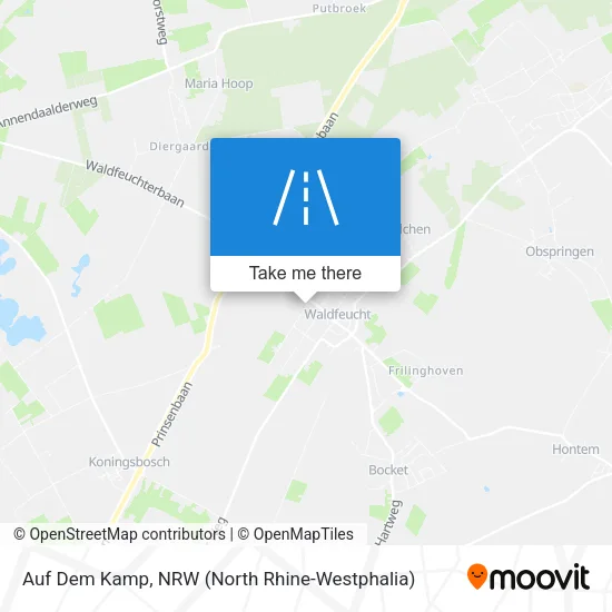 Карта Auf Dem Kamp