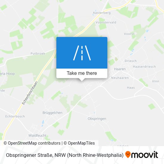 Obspringener Straße map