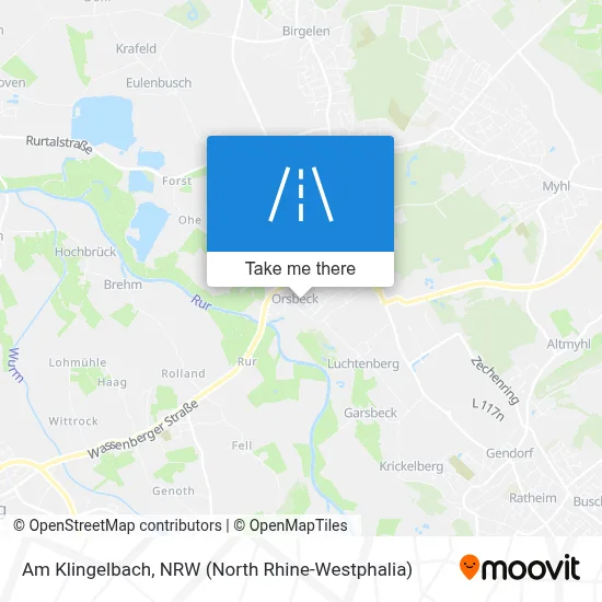 Am Klingelbach map