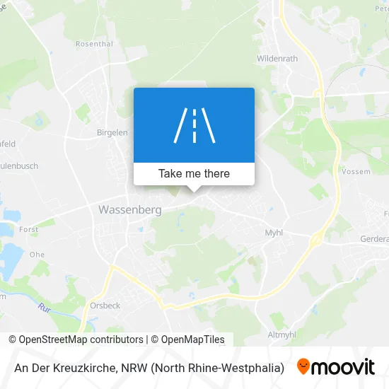 An Der Kreuzkirche map