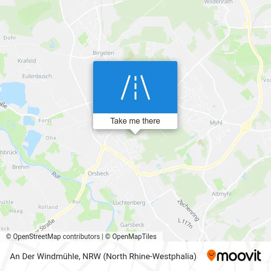 An Der Windmühle map