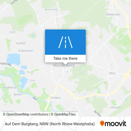 Auf Dem Burgberg map