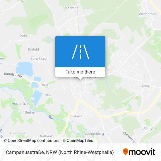 Campanusstraße map