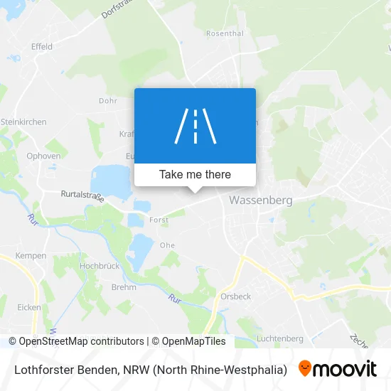 Lothforster Benden map