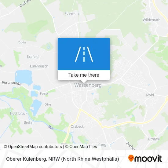 Oberer Kulenberg map