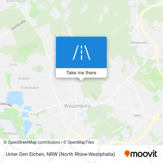 Карта Unter Den Eichen