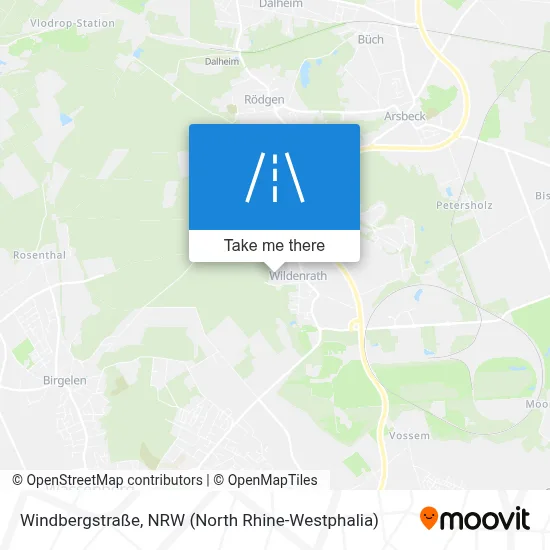 Windbergstraße map
