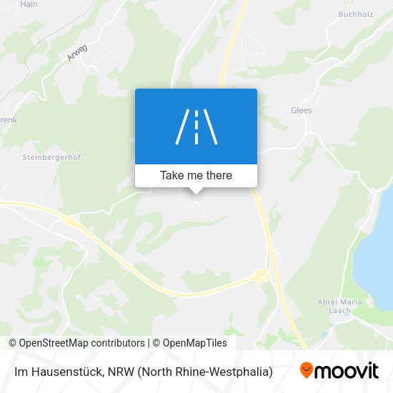 Im Hausenstück map