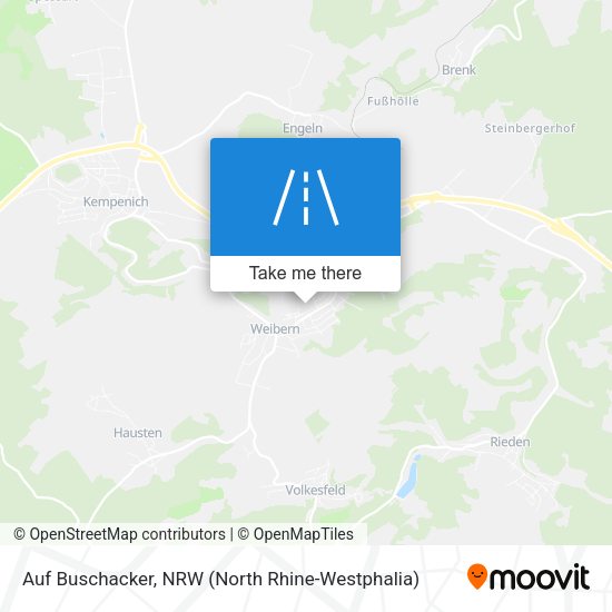 Auf Buschacker map