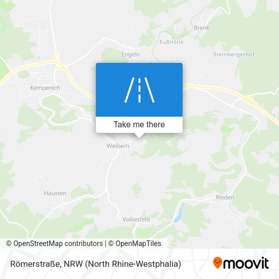 Römerstraße map