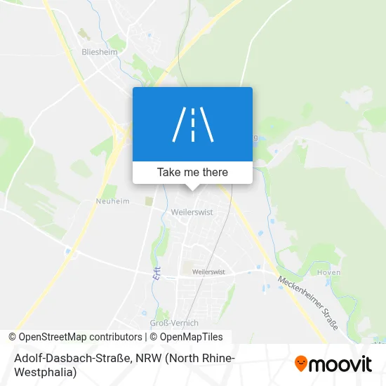 Adolf-Dasbach-Straße map