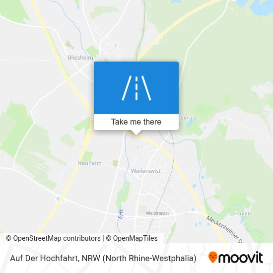 Auf Der Hochfahrt map