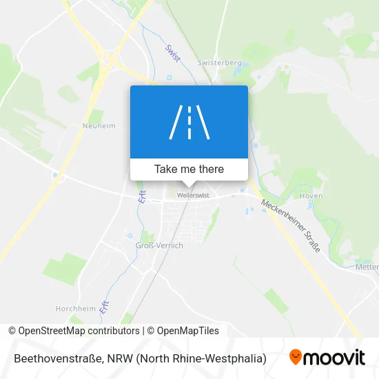 Beethovenstraße map