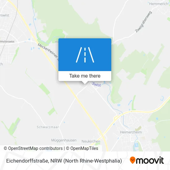 Карта Eichendorffstraße