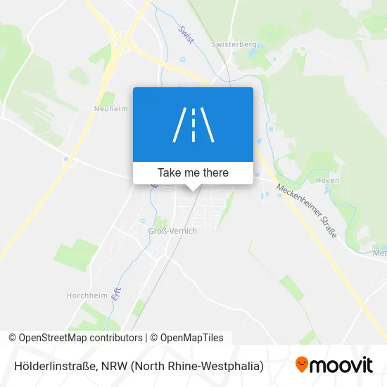 Карта Hölderlinstraße