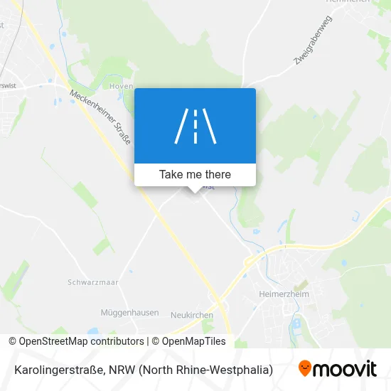 Karolingerstraße map