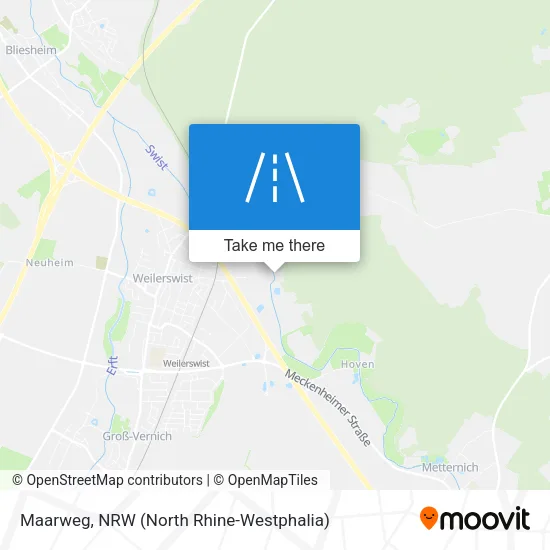 Карта Maarweg