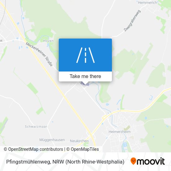 Pfingstmühlenweg map