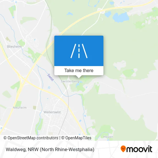 Карта Waldweg