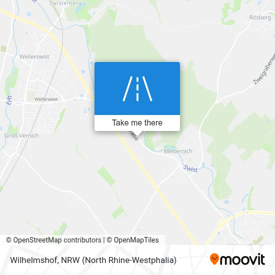 Wilhelmshof map
