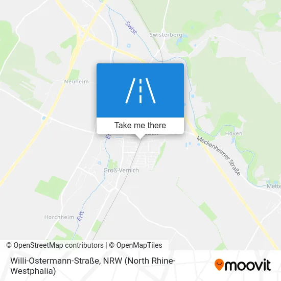 Карта Willi-Ostermann-Straße