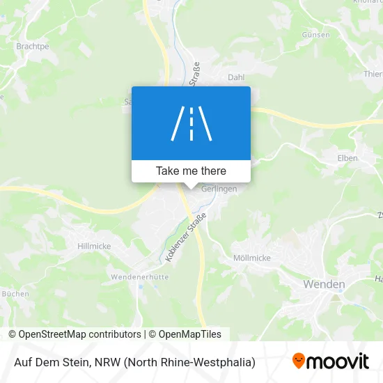 Карта Auf Dem Stein