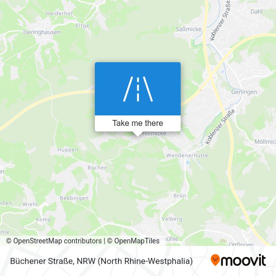 Büchener Straße map