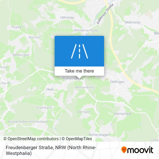 Freudenberger Straße map
