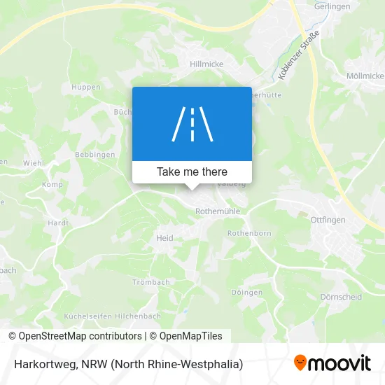 Карта Harkortweg