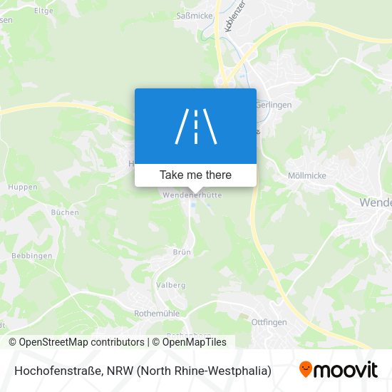 Hochofenstraße map