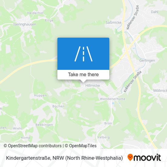 Kindergartenstraße map