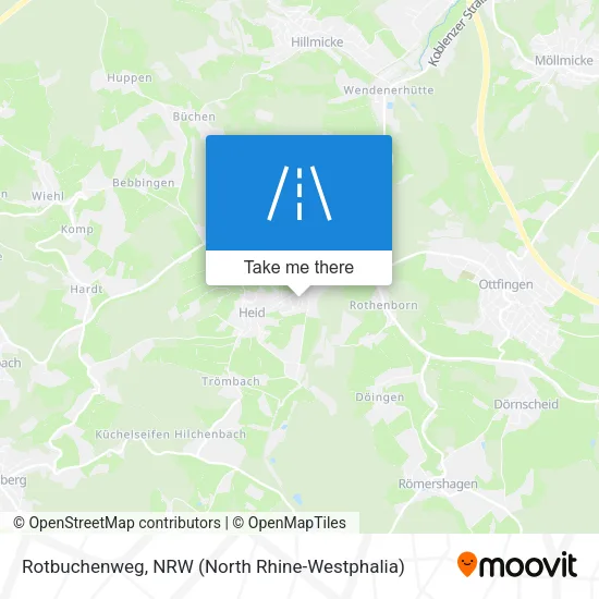 Карта Rotbuchenweg