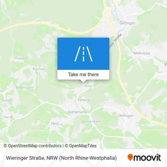 Wieringer Straße map