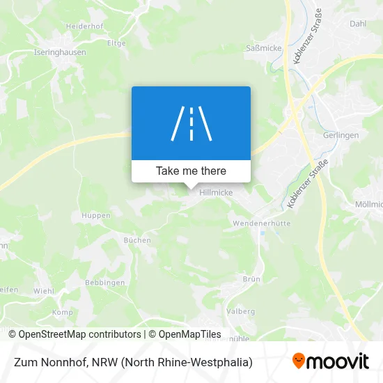Zum Nonnhof map