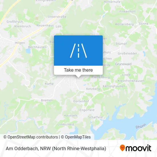 Am Odderbach map