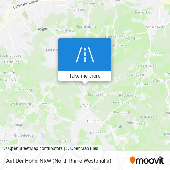 Карта Auf Der Höhe