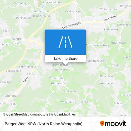 Карта Berger Weg