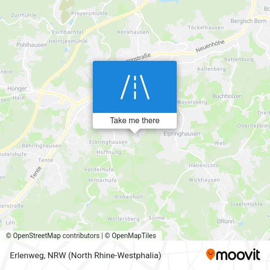 Карта Erlenweg