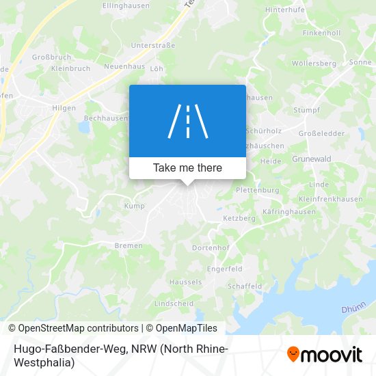 Hugo-Faßbender-Weg map
