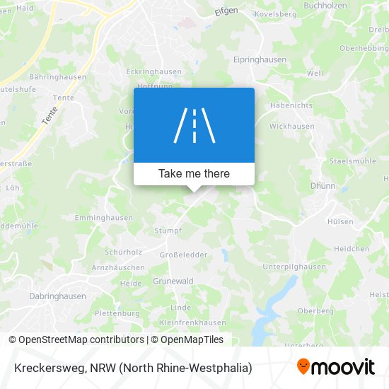 Kreckersweg map