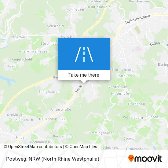 Карта Postweg