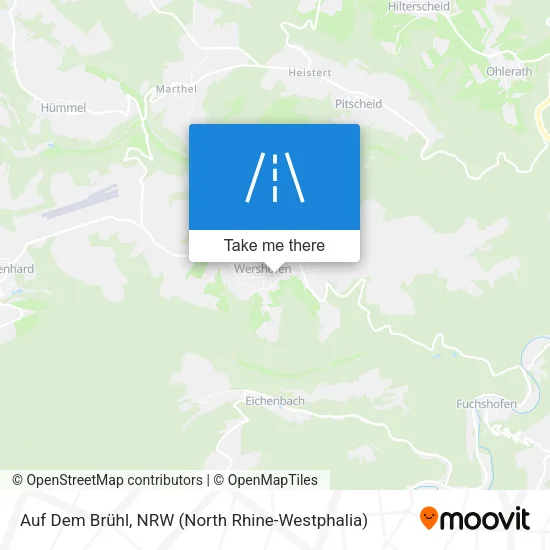 Карта Auf Dem Brühl