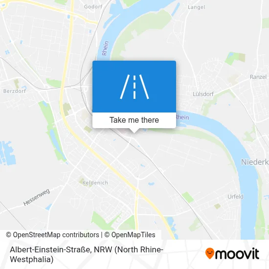 Albert-Einstein-Straße map