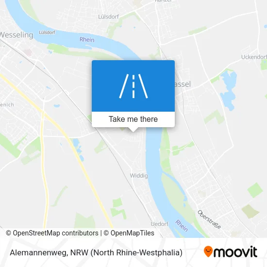 Карта Alemannenweg