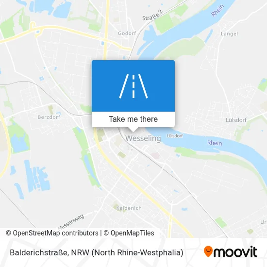 Balderichstraße map